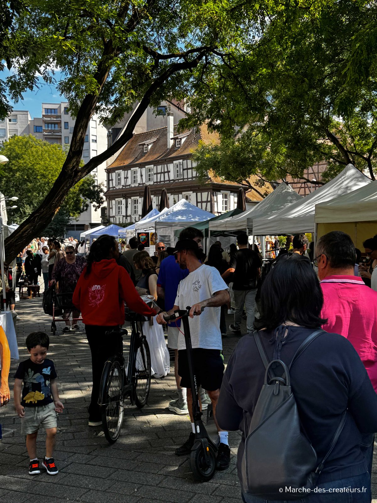 Le Marché des Créateurs, place de Zurich